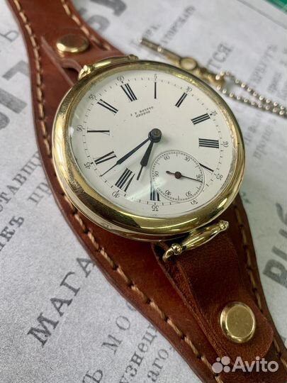 Мужские наручные часы J. F. Boutte Geneve 1870