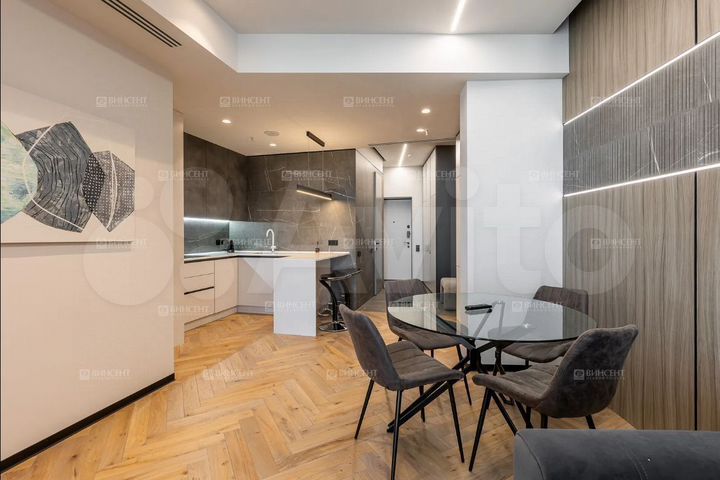 1-к. квартира, 55 м², 11/17 эт.