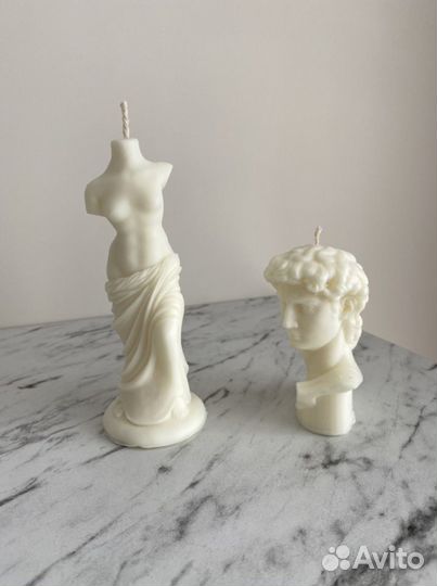 Свечи интерьерные Венера и Давид