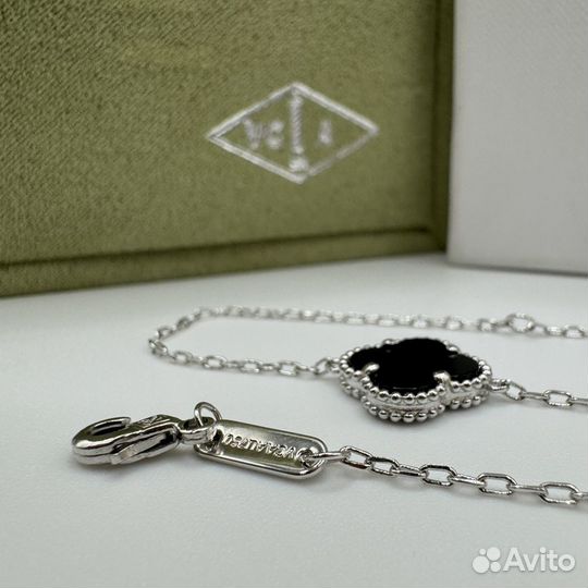 Браслет van cleef оникс