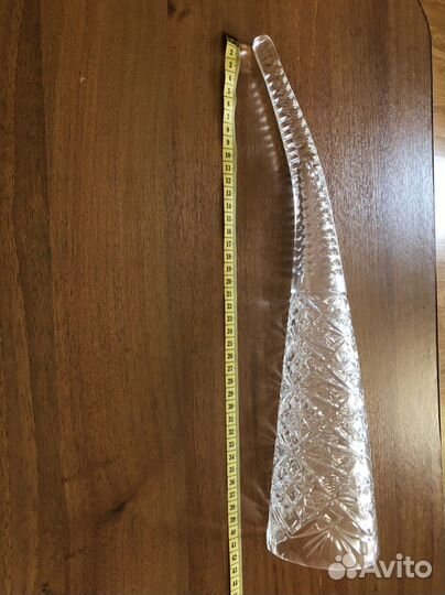 Рюмки чайник рог хрустальный