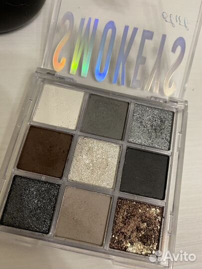 Блеск для губ(набор) и тени для век