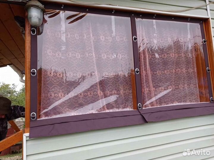 Мягкие окна для уличных кафе, павильонов, складов