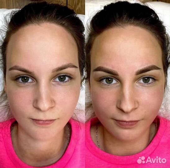 Перманентный макияж бровей
