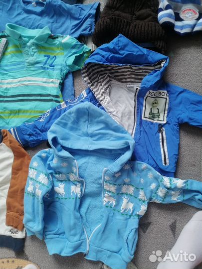 Детские вещи пакетом на мальчика 92 98