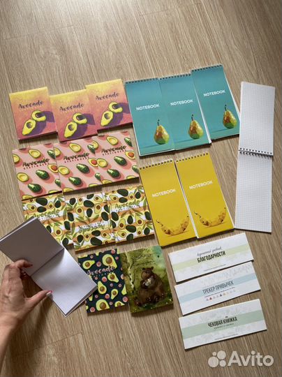 Блокноты, тетради