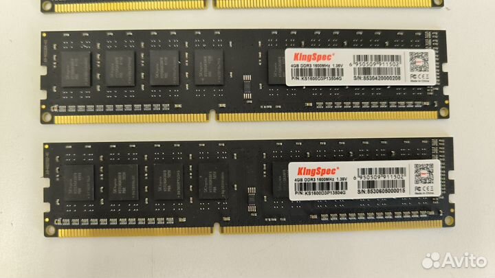 Оперативная память DDR3 2x4Gb (8Gb)