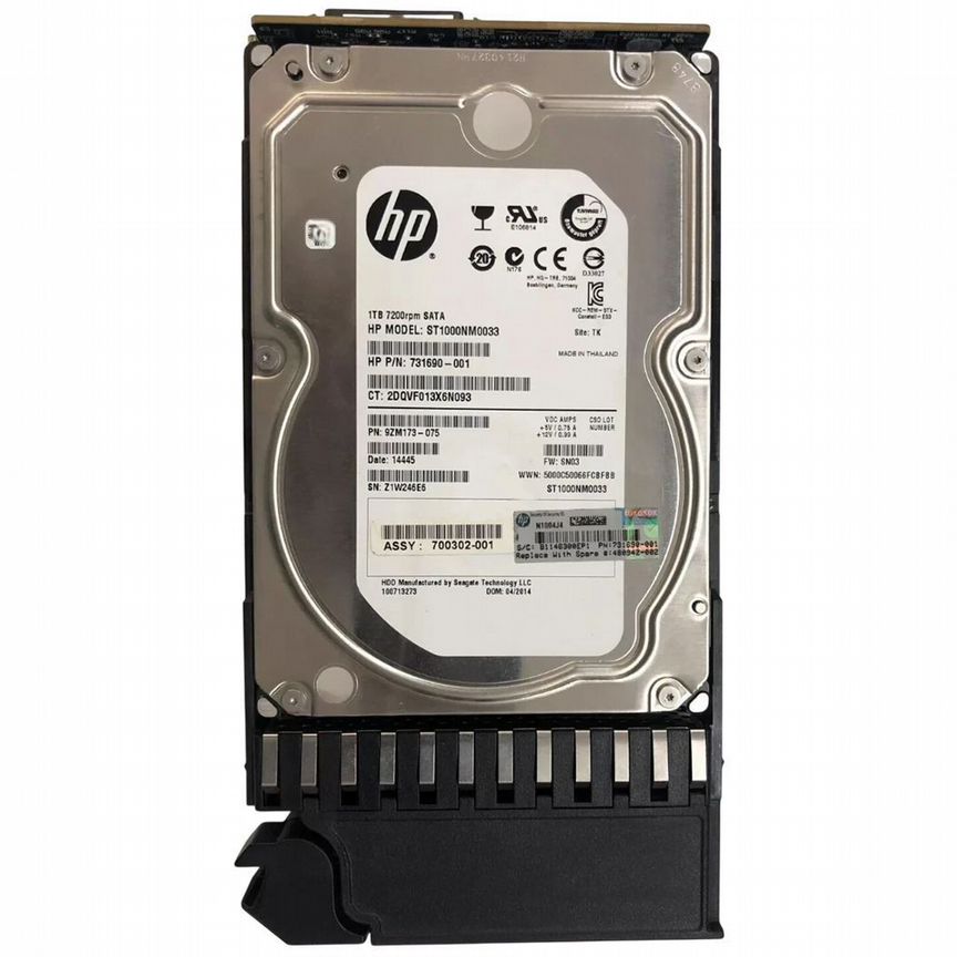 [599690-002] Жесткий Диск Hp 1tb Sata2 3,5" Hdd 599690-002
