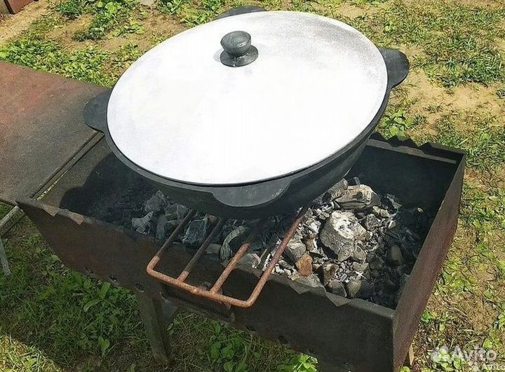 Казан чугунный