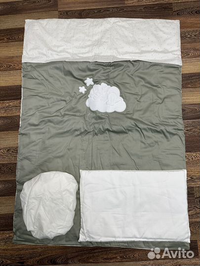 Комплект детского белья Perina Бамбино (олива)