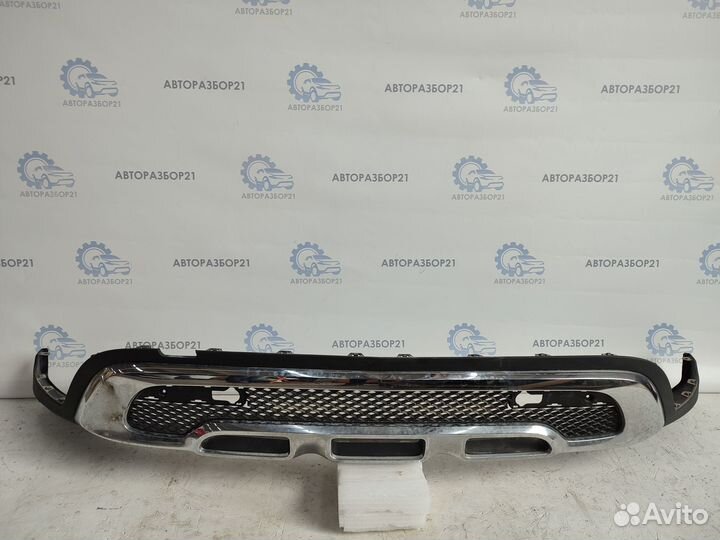 Спойлер бампера Mercedes GLC 253 15-19