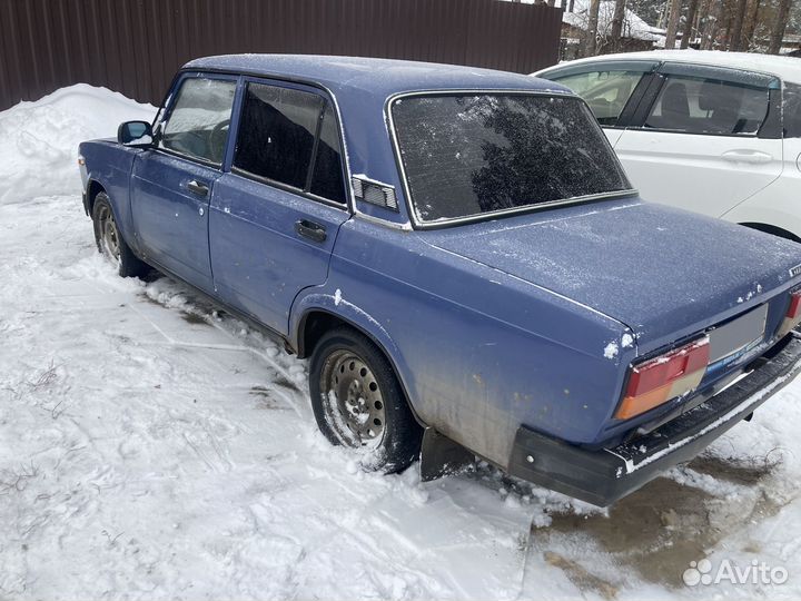 ВАЗ 2107 1.6 МТ, 2006, 102 441 км