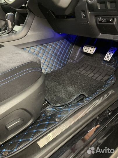 3D коврики в салон Dacia Sandero