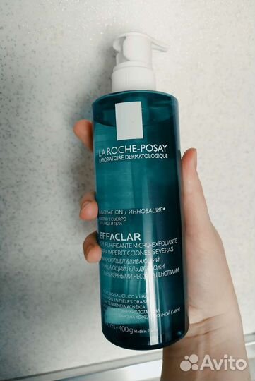 La Roche-Posay Effaclar очищающий пенящийся гель