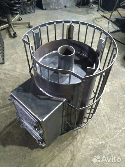 Печь металлическая для Бани