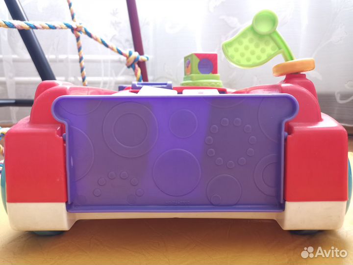 Тележка с кубиками Fisher Price развивающая