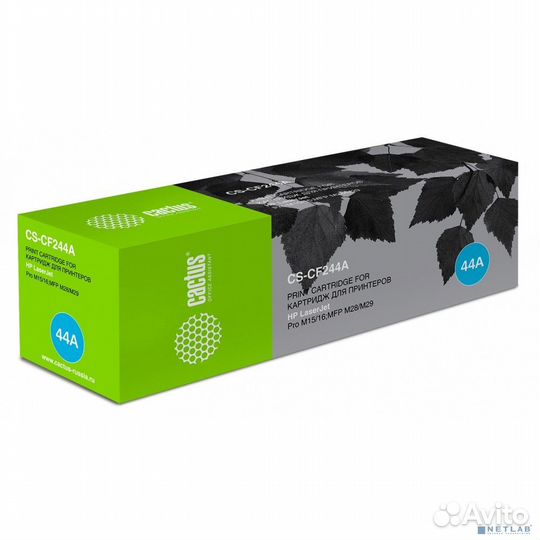 Cactus CF244A Картридж CS-CF244A для HP LJ M15 Pro
