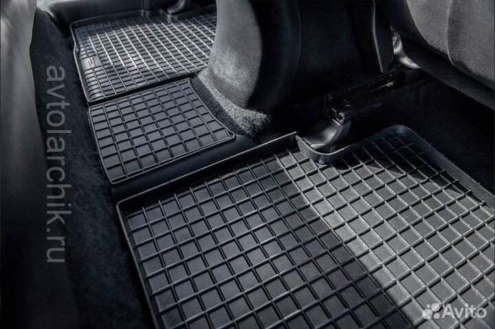 Коврики салона Ford C-MAX 2003-2010 резина