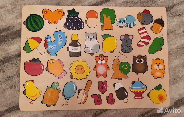 Развивающие игрушки пазлы