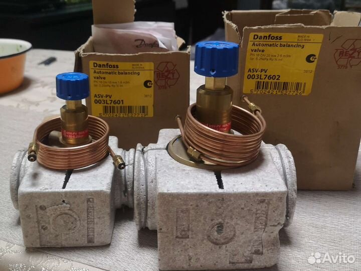 Клапан балансировочный danfoss