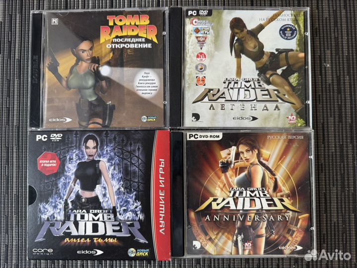 Игры серии Tomb Raider Lara Croft
