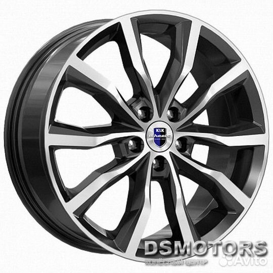 Диски Портер 7.5/18 5x114.3 ET37 d66.6 алмаз чёрны