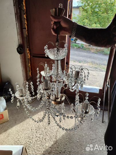 Люстра хрустальная