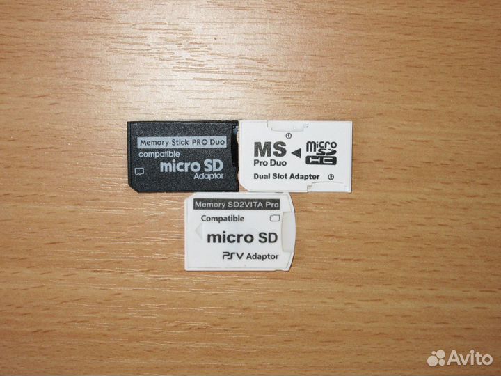 Адаптеры карт памяти Sony
