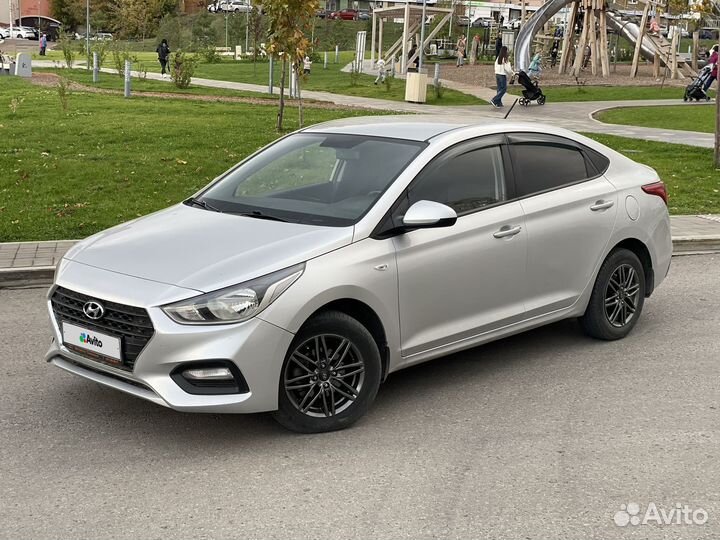 Hyundai Solaris 1.6 МТ, 2018, 117 000 км