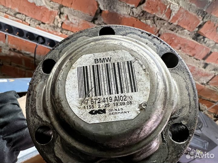Привод задний bmw 5 e60/e61 7572419