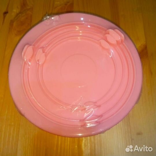 Набор стеклянных салатников с крышками для свч