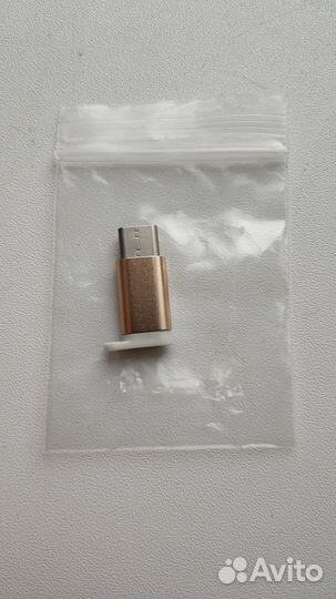 Новый Переходник Адаптер Micro USB на Type C