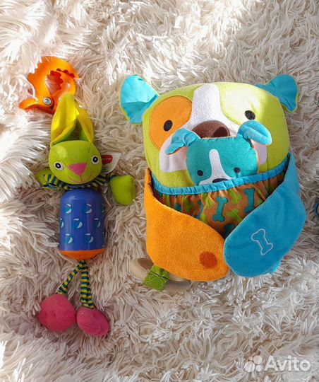 Tinylove, грызунки, погремушки, юла и др.(и новые)