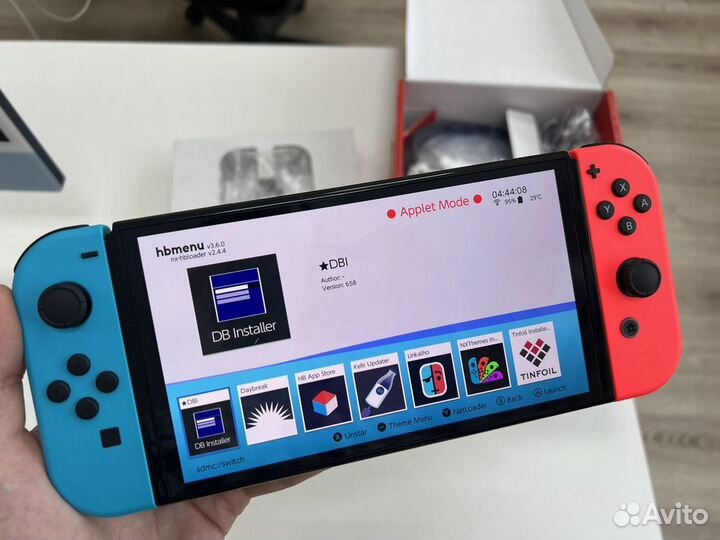 Nintendo switch oled новая прошитая