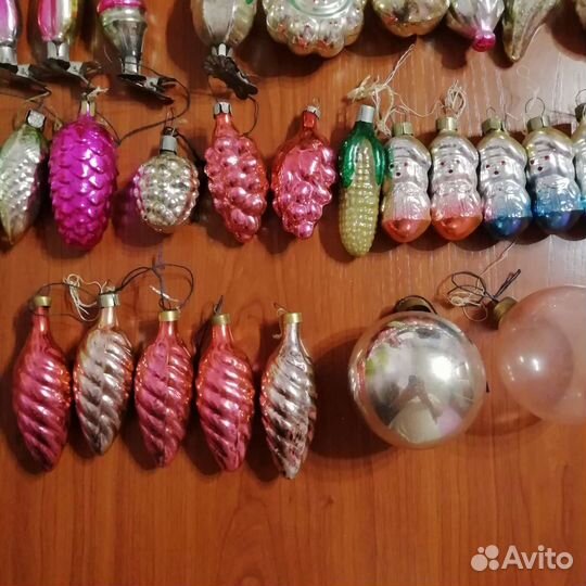 Елочные игрушки СССР