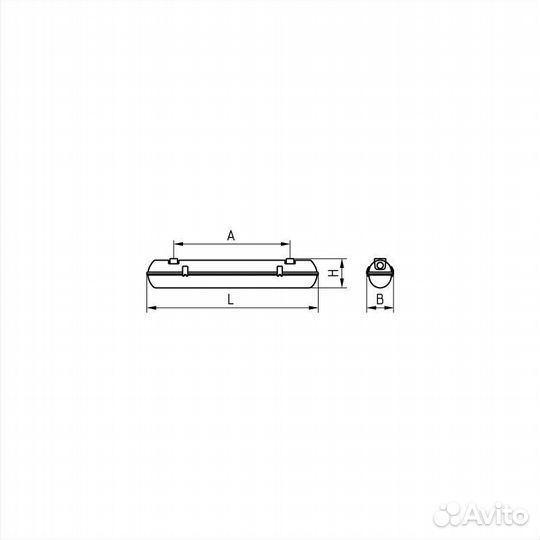 Светильник дсп44-11-002 Flagman LED 865