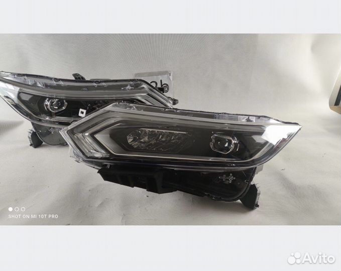 Nissan qashqai J11 рест. комплект фар full led