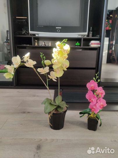 Искусственные цветы орхидеи