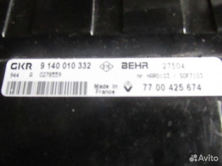 Блок управления климатом Renault Laguna