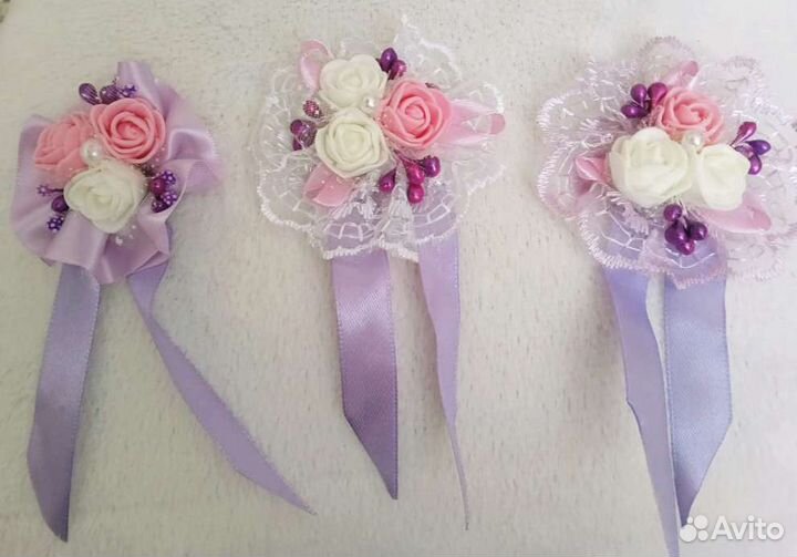 Свадебные бутоньерки