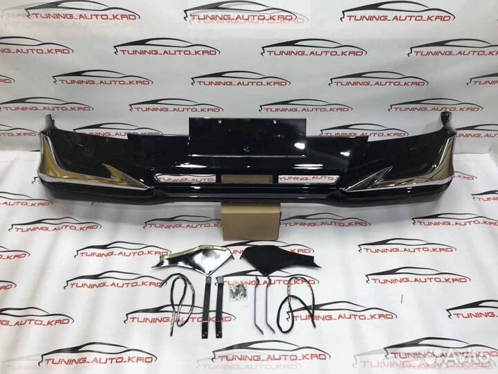 Губа передняя Toyota Land Cruiser Prado 120 V2353