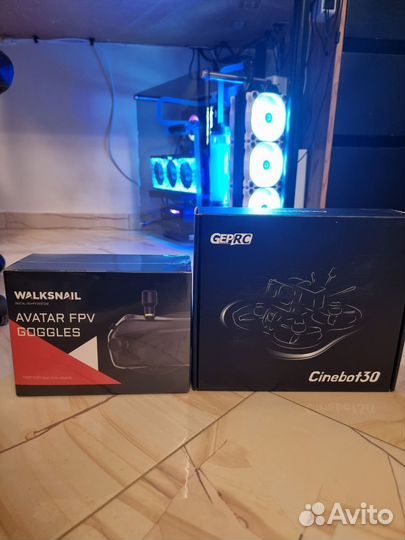 FPV комплект Walksnail avatar + GepRC Cinebot30 6S