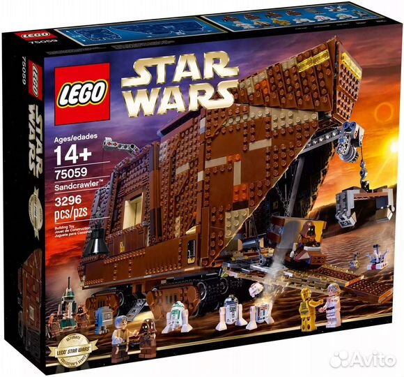 Lego Star Wars 75059 Песчаный Краулер