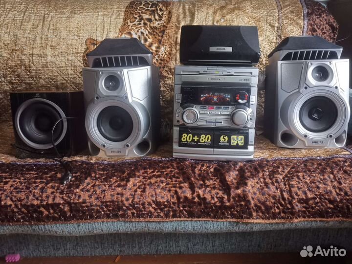 Музыкальный центр philips бу