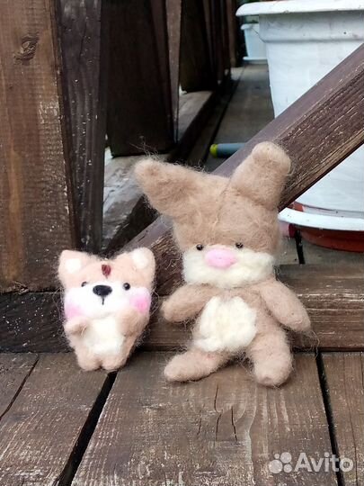 Игрушки из шерсти