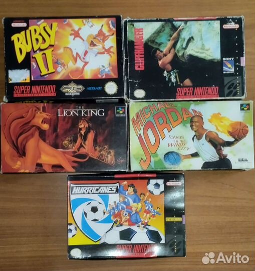 Картриджи для Super Nintendo