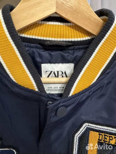 Куртка бомбер Zara мужской