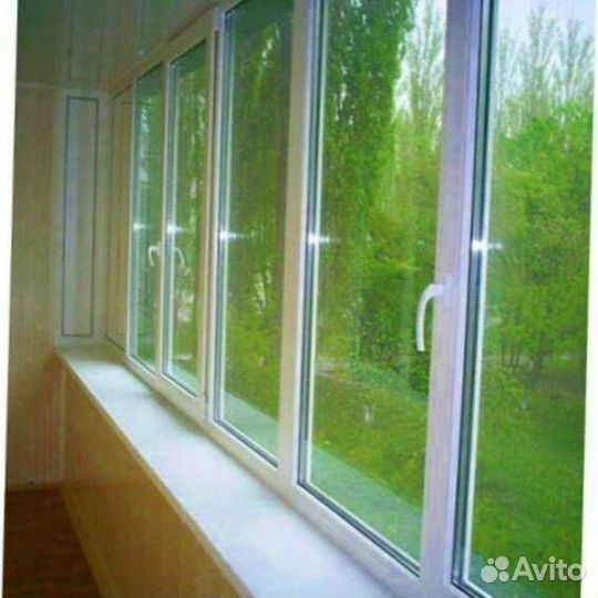 Пластиковое окно с установкой