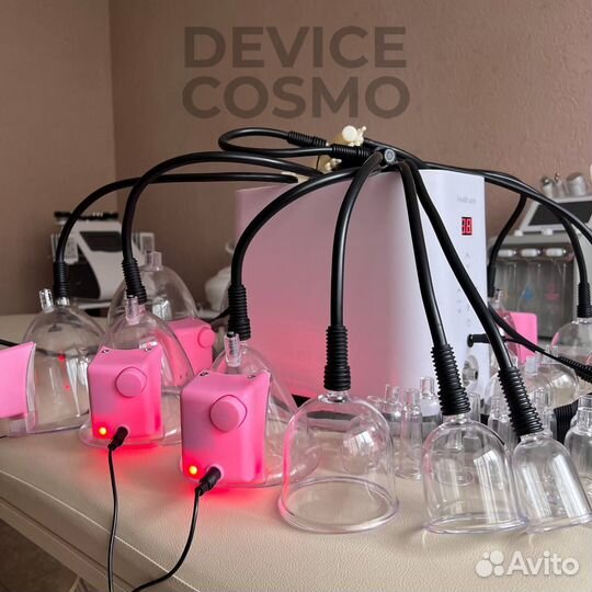 Аппарат Паук, банки для массажа