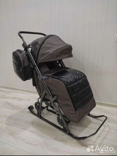 Детские санки коляска